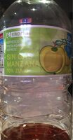 Refresco sin gas manzana