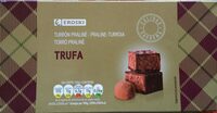 Turrón praliné trufa