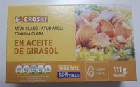 Atún claro en aceite de girasol