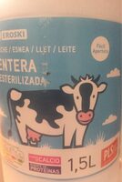 Leche entera esterilizada