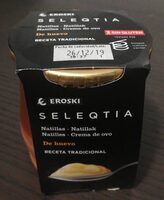 Natillas de huevo