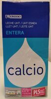 Leche entera calcio