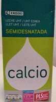 Leche semidesnatada con calcio