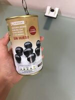 Aceitunas negras sin hueso