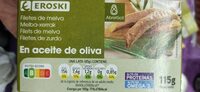 Filetes de melva en aceite de oliva