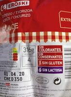 Chorizo dulce