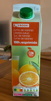 Zumo de naranja exprimido