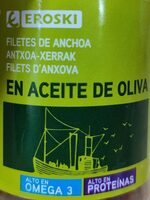 Filetes de anchoa en aceite oliva