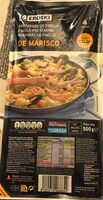 Preparado de paella de marisco