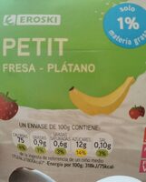 Petit Fresa-Plátano