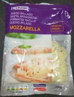 Queso rallado Mozzarella