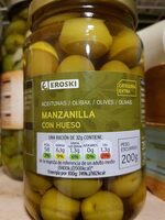 Aceituna manzanilla con hueso