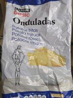 Patatas fritas onduladas