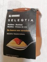 Natillas de huevo con caramelo