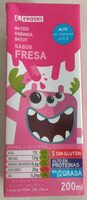 Batido sabor fresa