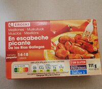Mejillones en escabeche picante de las rias gallegas