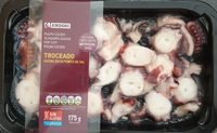 Pulpo cocido troceado