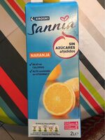 Zumo de naranja sin azucares