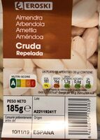 Almendra cruda