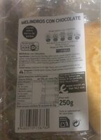 Melindros con chocolate