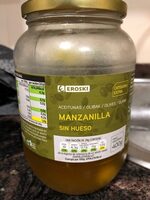 Aceitunas manzanilla sin hueso