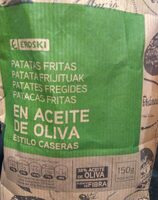 Patatas fritas en aceite de oliva estilo caseras