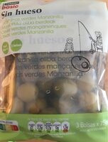 Sin hueso Aceitunas verdes manzanilla