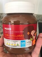 Crema de cacao con avellanas