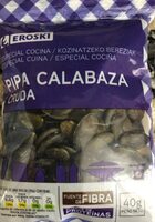 Pipa calabaza cruda