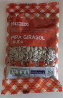 Pipa girasol cruda