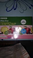 Biactive desnatado con manzana, kiwi, piña y ciruela