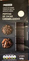 Pepitas de cacao caramelizadas