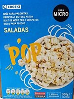 Maíz para palomitas saladas