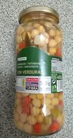 Garbanzos con verduras