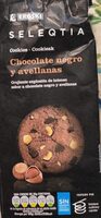 Cookies SELEQTIA. Chocolate negro y avellanas