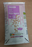 Bebida de soja ligera