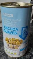 Aceitunas rellenas de anchoa suaves