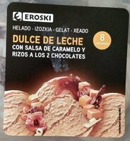 Helado dulce de leche
