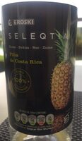 Zumo de piña de costa rica