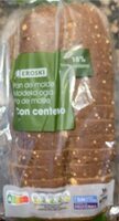 Pan de molde con centeno