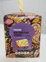 Mini panettone con pepitas de chocolate