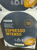 Cápsulas café espresso intenso