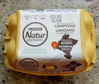 Huevos gallinas camperas