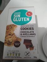 Cookies sin gluten chocolate y avellanas