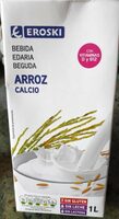 Leche de arroz con calcio