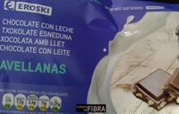 Chocolate con leche y avellanas