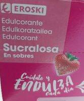 Edulcorante sucralosa en sobres