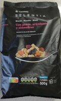 Muesli con pasas, arándanos y almendras