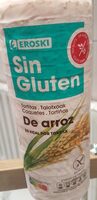 Tortitas de arroz sin gluten