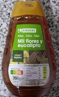 Miel mil flores y eucalipto